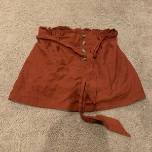American Eagle Paper Bag Skirt